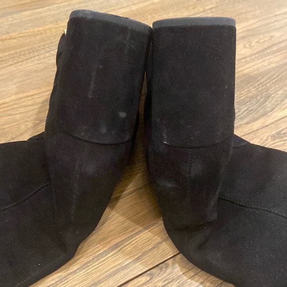 Sam Edelman Thora Knee High Black Suede Boot - Picture 8 of 9